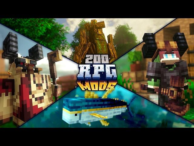 TOP 200 RPG Minecraft Mods | Ep. 3  (1.19 - 1.21) | For Forge & Fabric