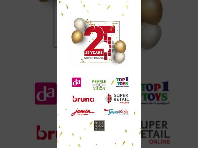 Super Retail Bestaat 25 Jaar - Jubileumfolder