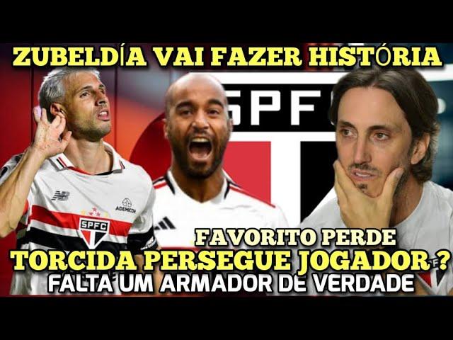 SPFC PODE GANHAR ESSA LIBERTADORES - ZUBELDÍA MUDA NOVAMENTE - NOVOS TITULARES - TEM PERSEGUIÇÃO ?