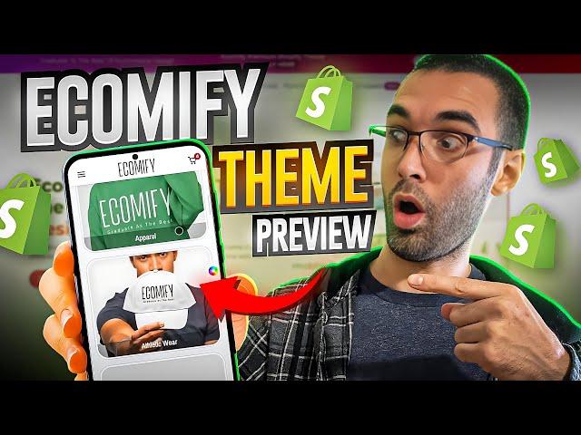 ECOMIFY Theme Preview | Shopify Theme 2024 