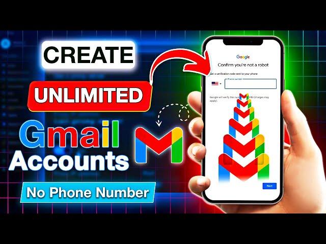 How to create UNLIMITED GMAIL ACCOUNTS without PHONE NUMBER Verification! | Gmail Without OTP, SMS