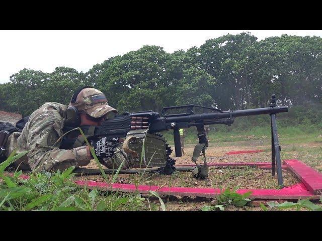 Machine gun shooting competition. Practical shooting. Championship. Pacific fleet of Russia 2019.