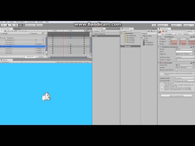 Animate Rotate and Scale Unity