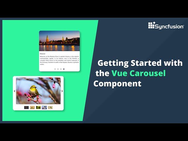 Getting Started with the Vue Carousel Component