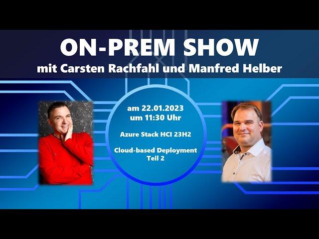 Azure Stack HCI 23H2 - Cloud-based Deployment Teil 2