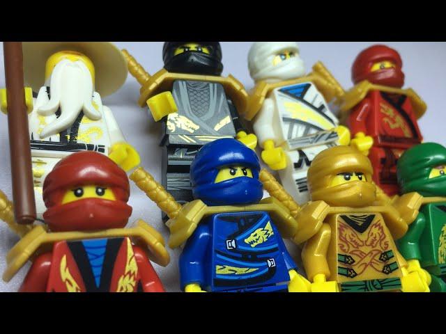 Lego ninjago | Jay Cole Kai Zane Lloyd Nya and master Wu