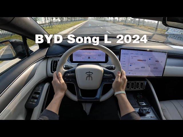 BYD Song L 2024 (313 HP) – Visual Review & First Driving Impressions