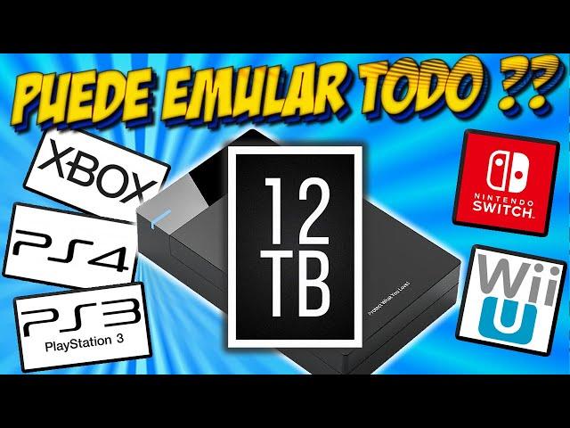 🟢SUPER Console X HyperSpin HDD 12Tb de 2024 emula RETRO hasta PS4, PS5 y SWITCH !!