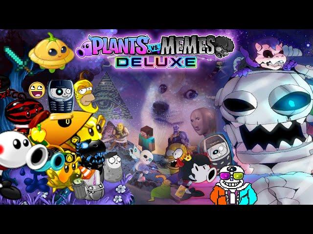 (Gameplay+Link) Plants vs Memes Chaos Deluxe (PvM Chaos 1.1) | Game NHP
