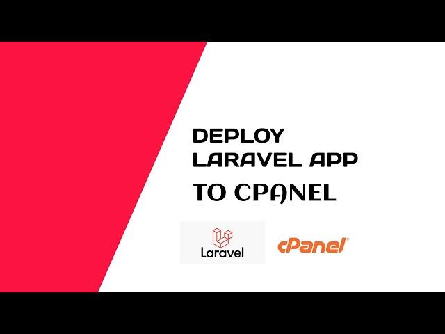 Deploy Laravel App From Github to Cpanel Shared Hosting