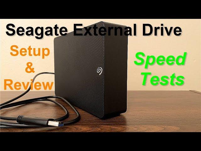 SEAGATE External Hard drive Expansion 6TB USB Portable Storage drive Review & Read Write speed Tests