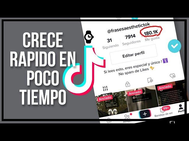 Como CRECER En TikTok desde CERO muy Rápido *Real* sin Apps [Crecer en tiktok 2022]