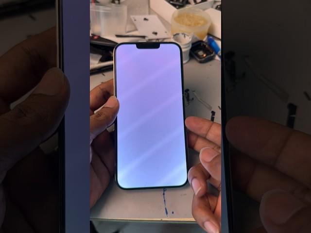 Fix White Color LCD iPhone 13 Pro Max 1 minutes #trending #how