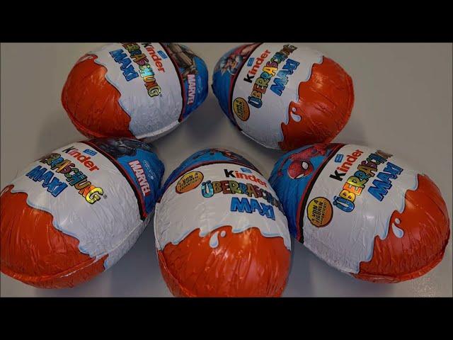 5 Киндер сюрприз Макси Marvel 2020/2021 Kinder surprise Maxi Kinder Überraschung