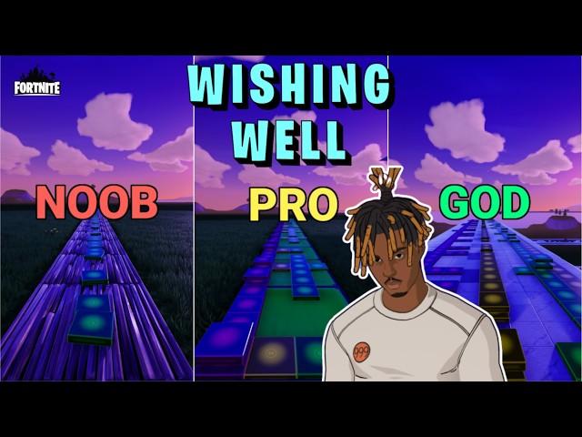 Juice WRLD - Wishing Well - Noob vs Pro vs God (Fortnite Music Blocks)