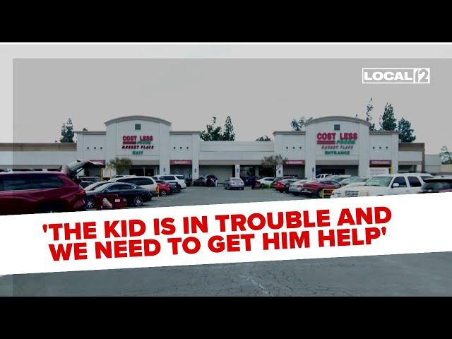 Teen runs into grocery store naked, bruised with wrists tied; suspected of being abused
