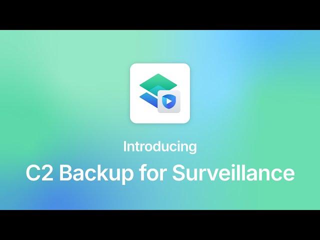 Introducing Synology C2 Backup for Surveillance | Synology