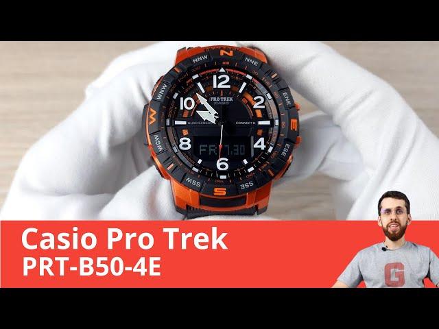 ProTrek с Bluetooth / Casio PRT-B50-4E