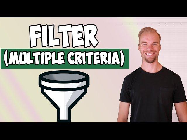 Excel - FILTER function, multiple criteria and return only 1 column