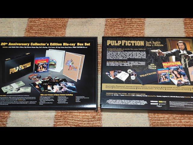 Pulp Fiction 20th Anniversary Ultimate Fan Collection Collector Suitcase German UK Unboxing Review