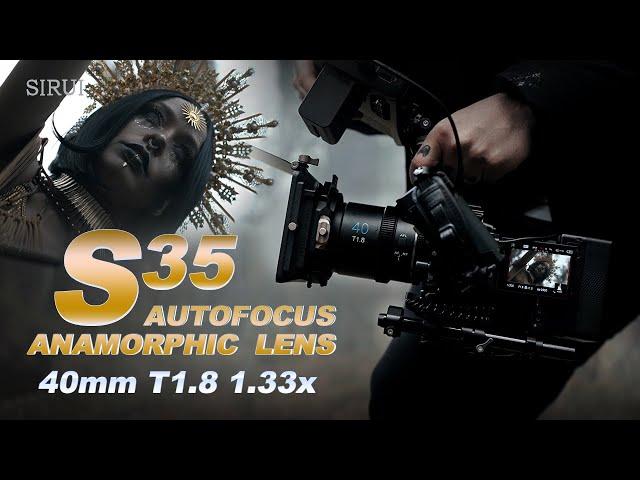 SIRUI 40mm T1.8 1.33x Autofocus Anamorphic Lens – Unlock Your Cinematic Potential