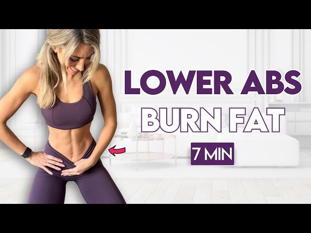 7 Min INTENSE LOWER ABS Challenge | Workout at Home | No equipment , no repetition