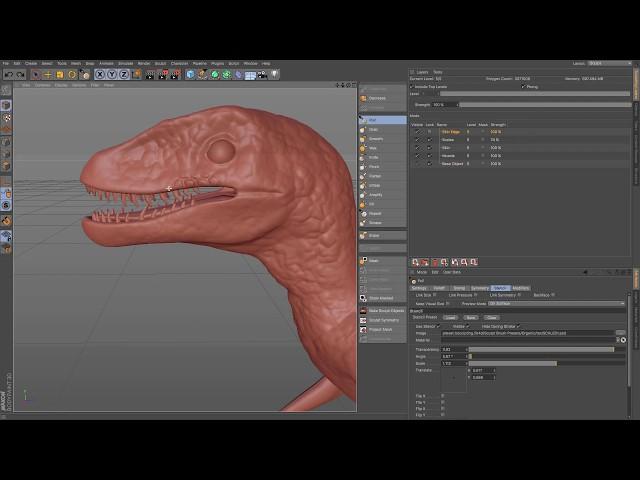 BodyPaint 3D Tutorial - How to Start 3D Sculpting