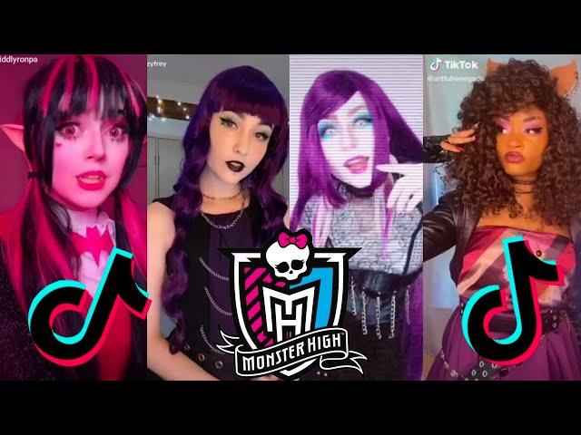 МОНСТЕР ХАЙ МАКИЯЖ ПОДБОРКА ИЗ ТИК ТОК И ЛАЙК MONSTER HIGH TIK TOK