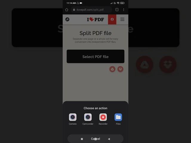 How to Split pdf ?? PDF