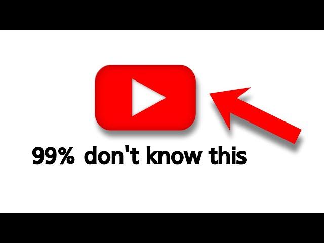 11 HIDDEN YouTube features that 99% don't know