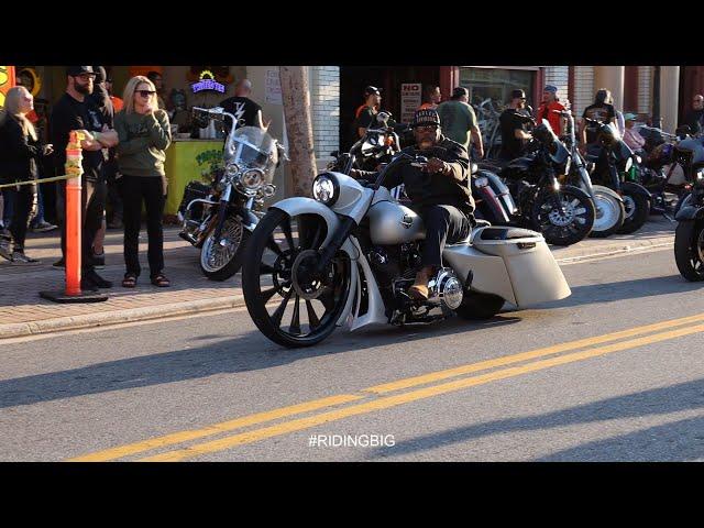 2025 DAYTONA BIKE WEEK, DAYTONA BEACH FLORIDA, MOTORCYCLES, HARLEYS, BAGGERS