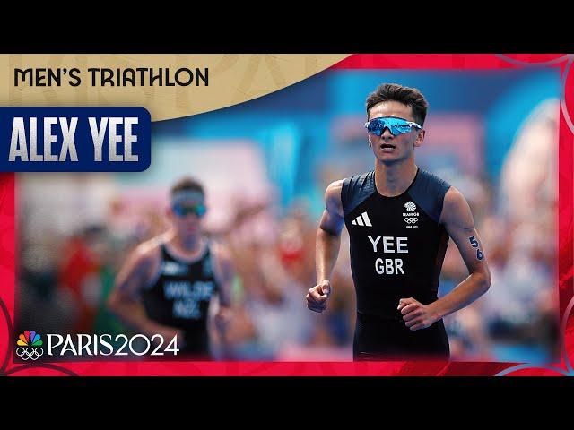 Yee DROPS THE HAMMER, surges past Wilde in final moments of triathlon | Paris Olympics | NBC Sports