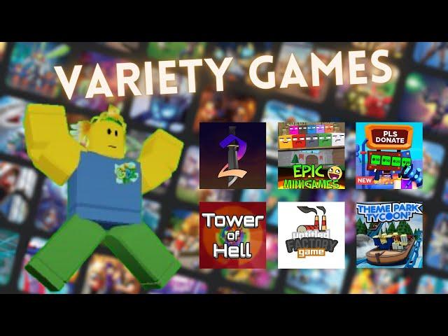 VARIETY GAMES WITH GDZ | Gdz Roblox Gamez