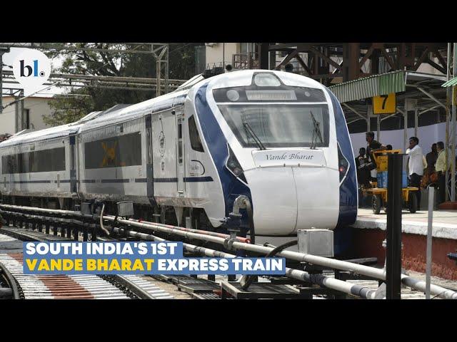 South India's own Vande Bharat express train service