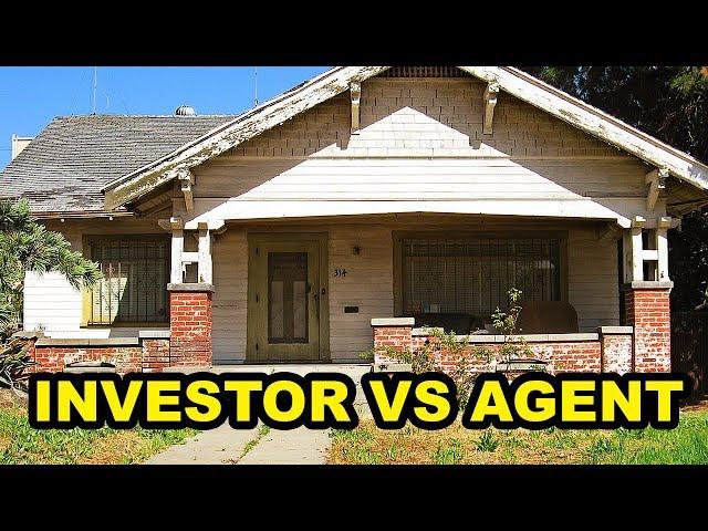 Real estate agent vs investor