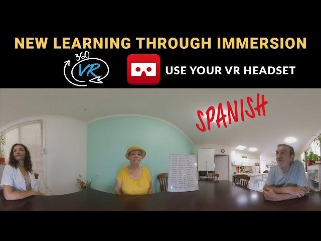 360 VR Life Footage Cynthia Cabello Spanish Lessons