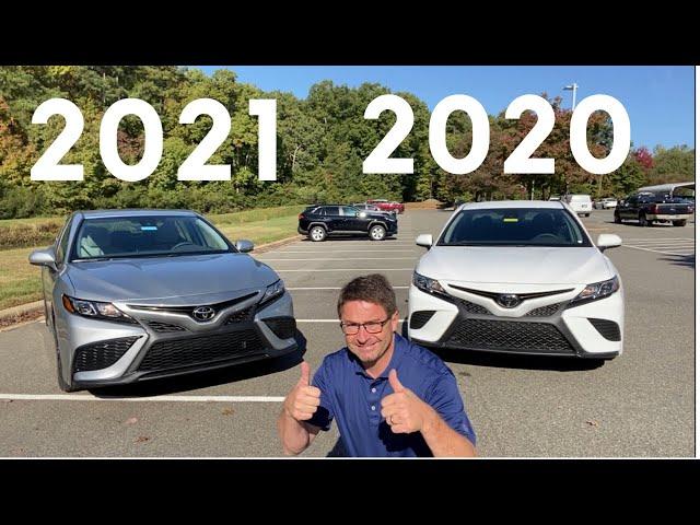 What's NEW for 2021 Camry SE? Compare 2021 Camry changes vs 2020!