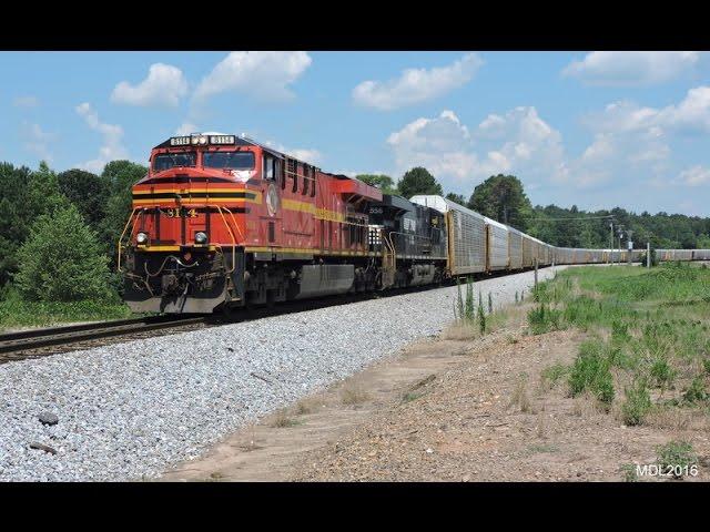 HD: NS 8114 Original NS Heritage Unit leads NS Train 26A in Waco, GA