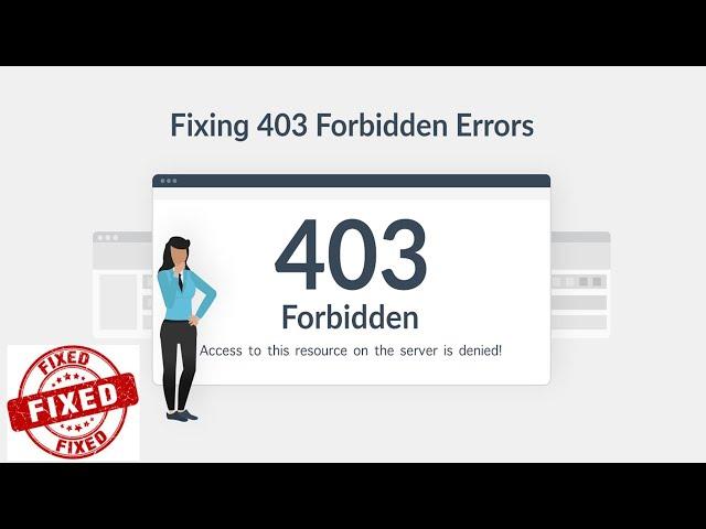 How to Fix a WordPress 403 Forbidden Error|100% Working