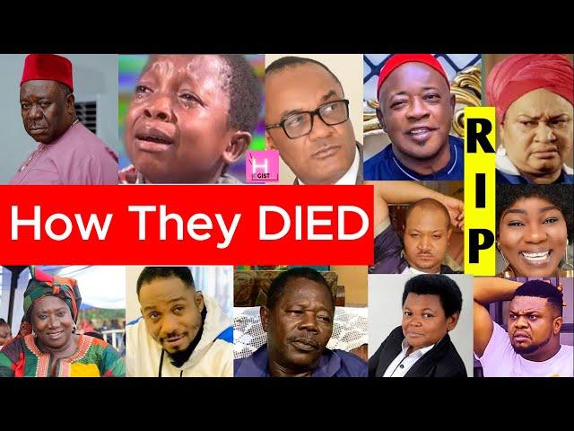 100 Famous Nollywood Actors Who Died in Each Year (2010 - 2024)