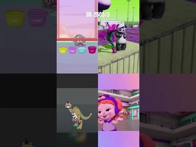 SAXOSAURUS, BABY POLICE, SPIDERMAN, VINEIRA COFFIN DANCE SONG COVER @duniaremixs #shorts