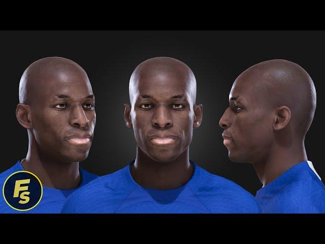 Nicolas Jackson Face 2024 Bald Version - PES 2021 & FL24