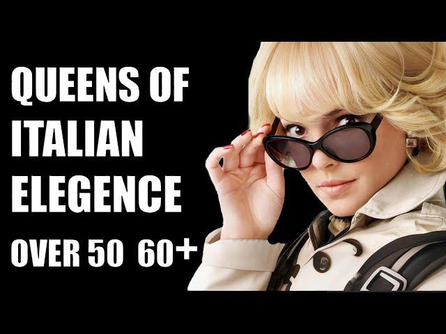 How to Look Expensive All Winter on a Budget Women over 60+ | Italian fashion