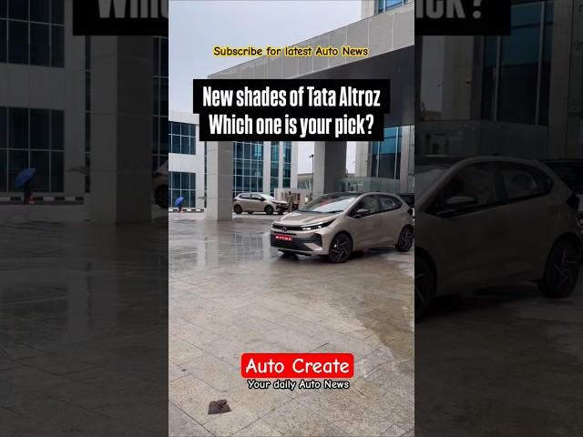 All Colour of Tata Altroz Facelift #tata #tatamotors #tataaltroz #tataaltroz2025 #altroz2025 #altroz