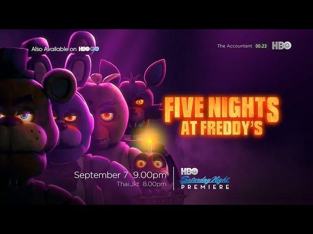 [Promo] HBO Asia - Saturday Night Premiere (September/2024): Five Nights At Freddy's