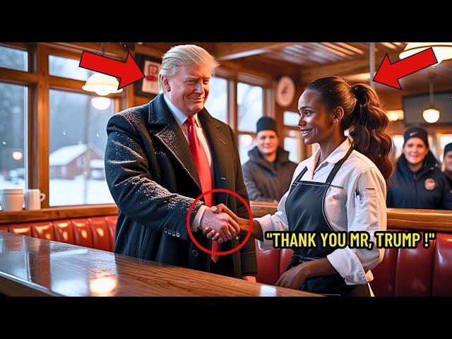 Trump Walks Into a Diner and Thanks a Hardworking Chef – What He Does Stuns Everyone