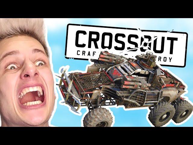 ВПЕРВЫЕ ИГРАЮ В КРОССАУТ! Нубик Вильям Бруно в Crossout