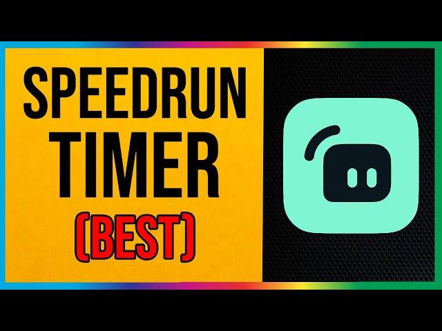 How to Add a Speedrun Timer to Streamlabs OBS (BEST Method)