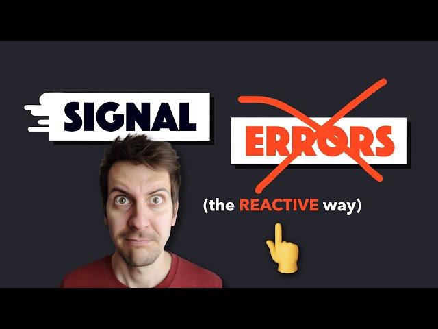 Is this how we will handle errors reactively with signals in Angular?