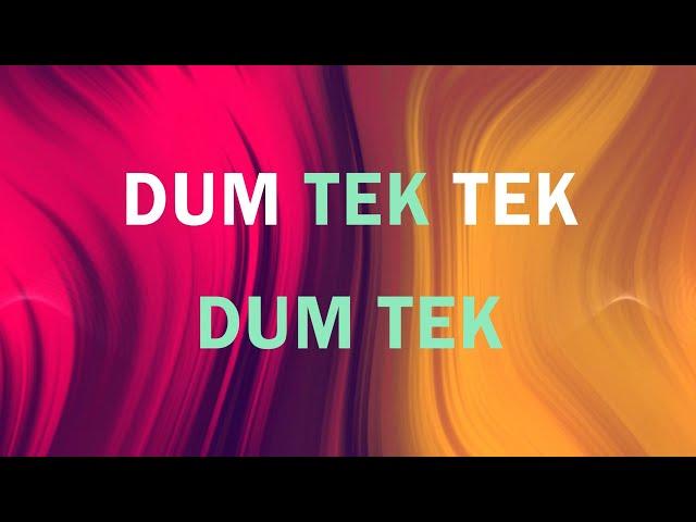 Artem Uzunov -  1 2 3 4 Dum Tek Tek Dum Tek (Lyric video) | Tik Tok Instagram Reels Trend